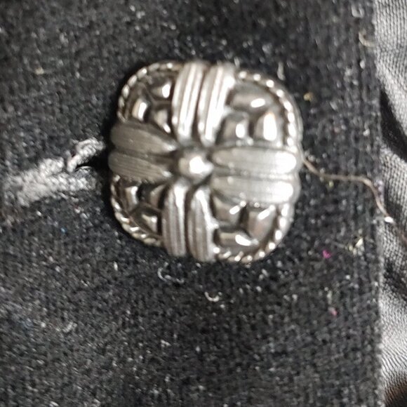 Whimsigoth Velvet Blazer Dark Academia Jacket Vintage hi Studio Johnathan Martin - Picture 7 of 10